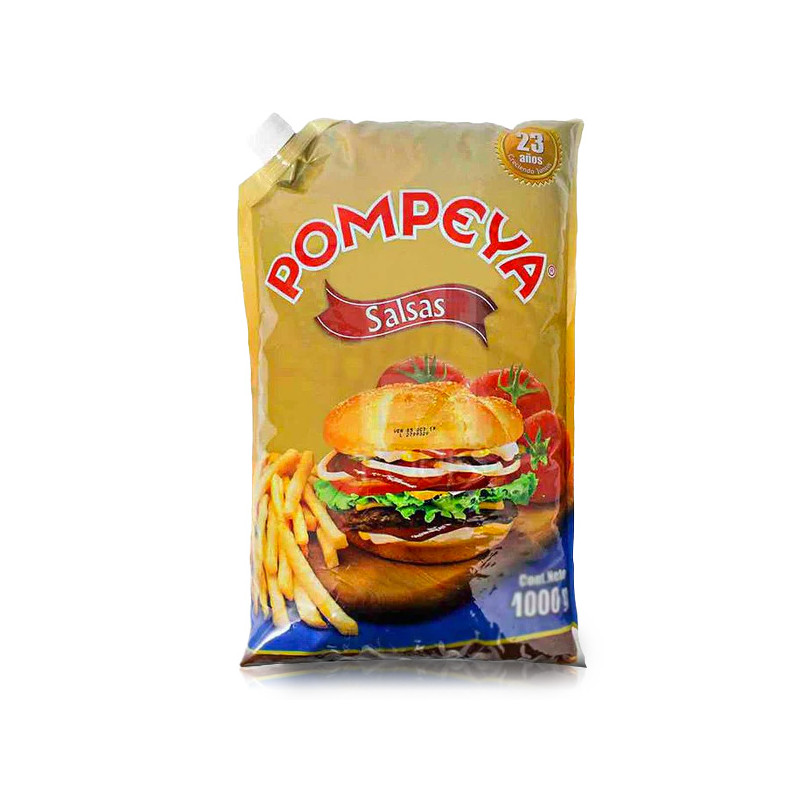 Salsa Bbq Pompeya Bolsa X...